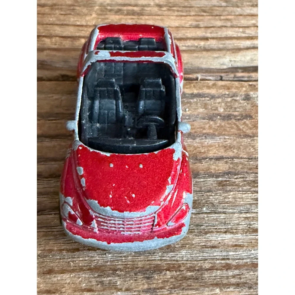Y2K 2000s Matchbox Chrysler PT Cruiser Convertible Red 1 60 Diecast Car Toy